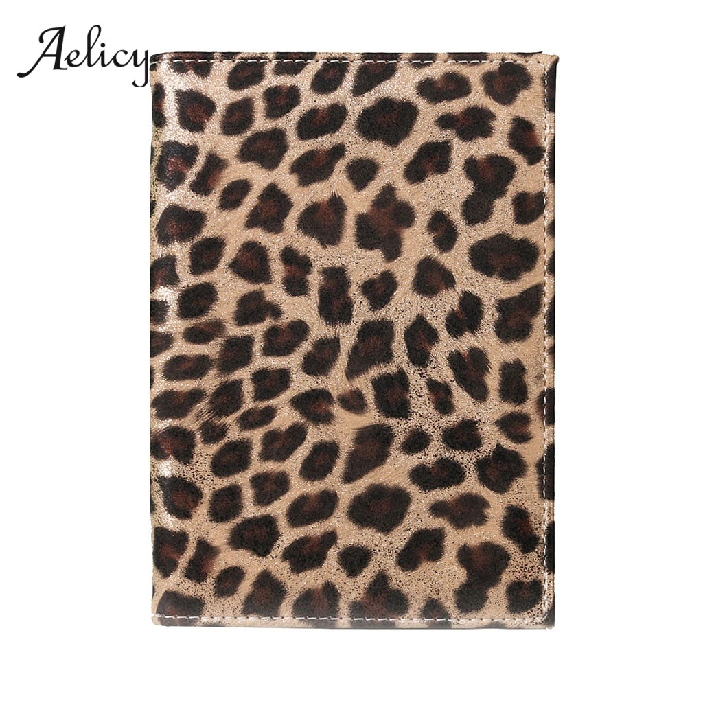 Aelicy New Fashion Leopard Passport Covers Travel Accessories ID Bank Credit Card Bag PU Leather Passport Business Holder Wallet
Aelicy New Fashion Leopard Passport Covers Travel Accessories ID Bank Credit Card Bag PU Leather Passport Business Holder Wallet