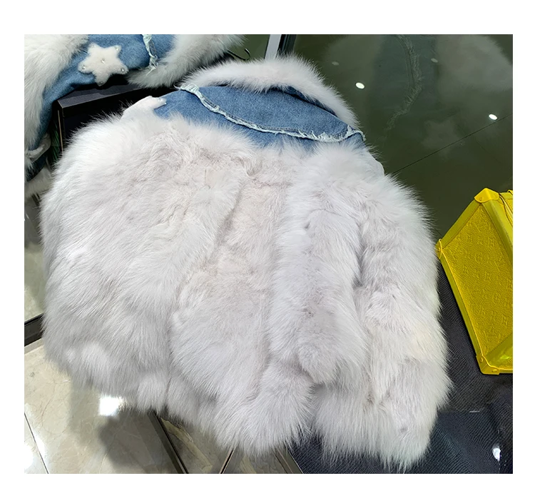 denim jacket with fur real fox fur star (28)