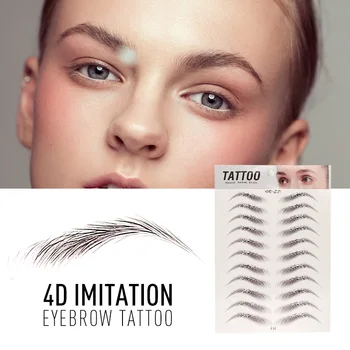O.TWO.O Magic 4D Hair Like Eyebrows Tattoo Waterproof Makey Easy To Use Water-based Hair-like Eye Brow Stickers
O.TWO.O Magic 4D Hair Like Eyebrows Tattoo Waterproof Makey Easy To Use Water-based Hair-like Eye Brow Stickers