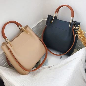 Women's Bag Summer New Fashion Shoulder Bag 2020 Korean Simple Versatile Messenger Bag Young Girl Bucket Bag Single Zipper
Women's Bag Summer New Fashion Shoulder Bag 2020 Korean Simple Versatile Messenger Bag Young Girl Bucket Bag Single Zipper