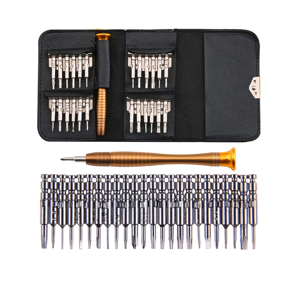 25 in 1 multi-function screwdriver repair tools kit with magnetic for PC mobile phone
25 in 1 multi-function screwdriver repair tools kit with magnetic for PC mobile phone