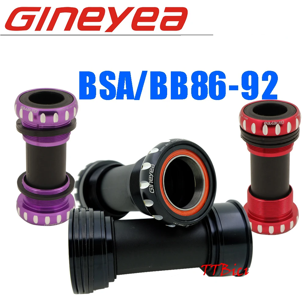 Велосипедный Нижний Кронштейн Gineyea bb86 bb92 bb91 Британский BSA с резьбой 68 30 BSA30 для shimano sram 22 24 19 41 мм Дорожный велосипед MTB
Велосипедный Нижний Кронштейн Gineyea bb86 bb92 bb91 Британский BSA с резьбой 68 30 BSA30 для shimano sram 22 24 19 41 мм Дорожный велосипед MTB