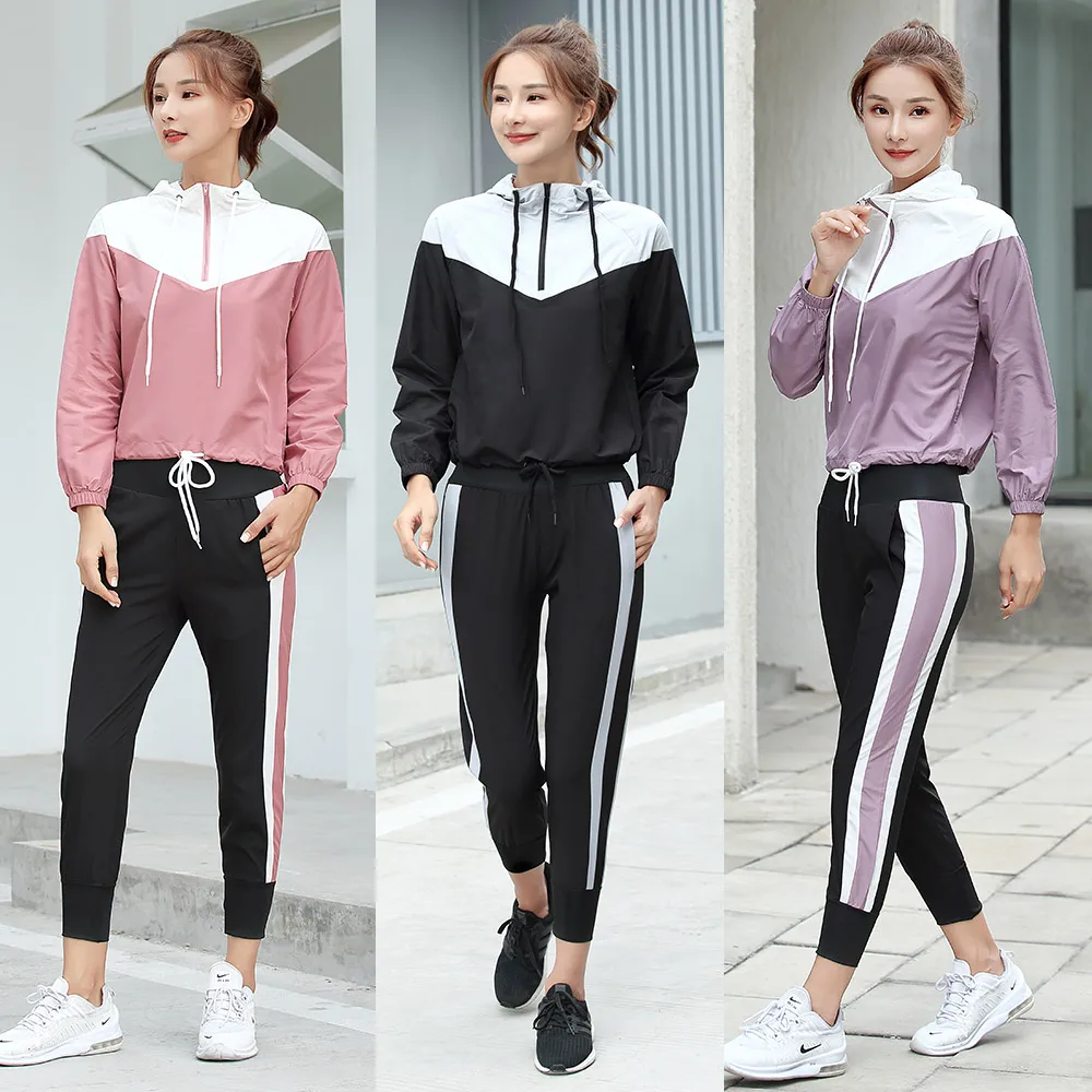 2020 new women's sportswear set, gym set yoga Short sleeve running leggings sports fitness leisure suit quick-drying suit
2020 new women's sportswear set, gym set yoga Short sleeve running leggings sports fitness leisure suit quick-drying suit