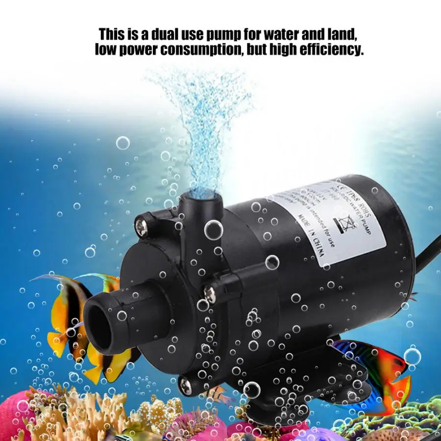 Water Pumps 12V JT-660A Brushless Water Land Dual Use Fountain Pump Landscape for Pond Aquarium Fish Tank Aquarium Pump
Water Pumps 12V JT-660A Brushless Water Land Dual Use Fountain Pump Landscape for Pond Aquarium Fish Tank Aquarium Pump