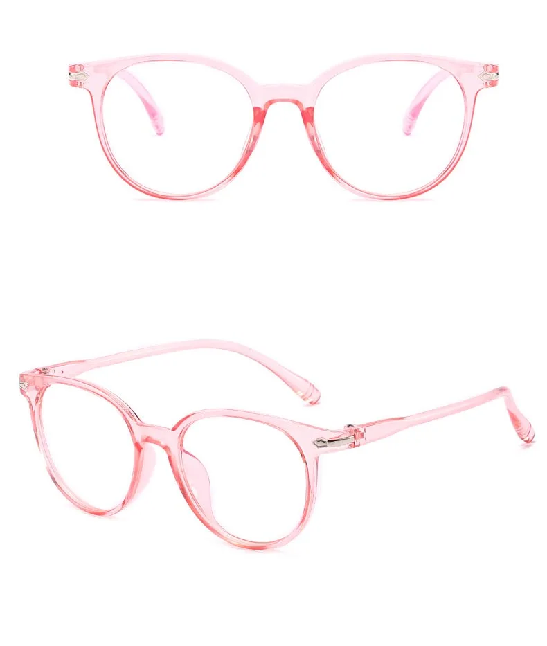 Damskie okrągłe okulary dla krótkowzrocznych Oprawki żywica dla wady -0.5 -1.0 -1.5 -2.0 -2.5 -3.0 do -6.0 -7.0 -8.0 14 Hbf21b9863f5c450c83e9a1578fa3fb76a