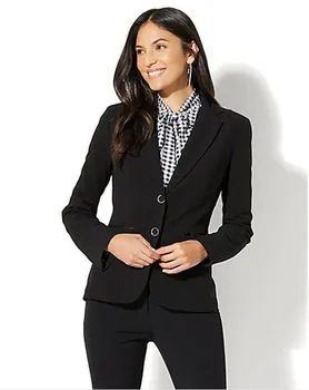 Black Notch Lapel Women Suit 2 PCs Business Pantsuits Office Formal Ladies Work Wear Blazer Outfit Pantsuit Custom Made
Black Notch Lapel Women Suit 2 PCs Business Pantsuits Office Formal Ladies Work Wear Blazer Outfit Pantsuit Custom Made