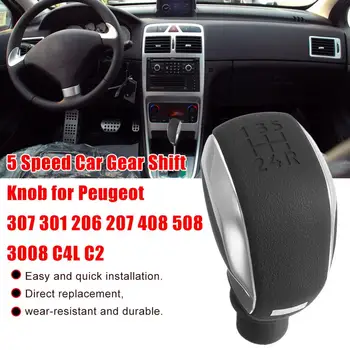 5 Speed Car Gear Shift Knob for Peugeot 307 301 206 207 408 508 3008 C4L C2 Car Accessories Gear Shift Knob
5 Speed Car Gear Shift Knob for Peugeot 307 301 206 207 408 508 3008 C4L C2 Car Accessories Gear Shift Knob