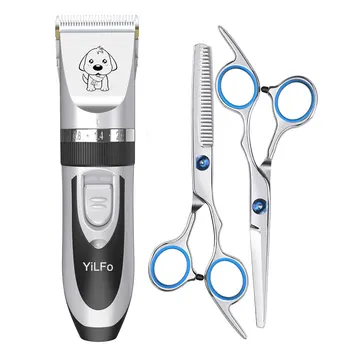 YiLFo Dog Grooming Clippers for Pets/Cat Hair Trimmer Kit/Best Cordless Dog Clippers Low Noise
YiLFo Dog Grooming Clippers for Pets/Cat Hair Trimmer Kit/Best Cordless Dog Clippers Low Noise