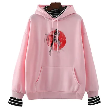 Harajuku Nu Ninja Anime Print Pullover Women Vogue Chic Long Sleeve Korean White Pink Tumblr Harajuku Tops Hoodie
Harajuku Nu Ninja Anime Print Pullover Women Vogue Chic Long Sleeve Korean White Pink Tumblr Harajuku Tops Hoodie