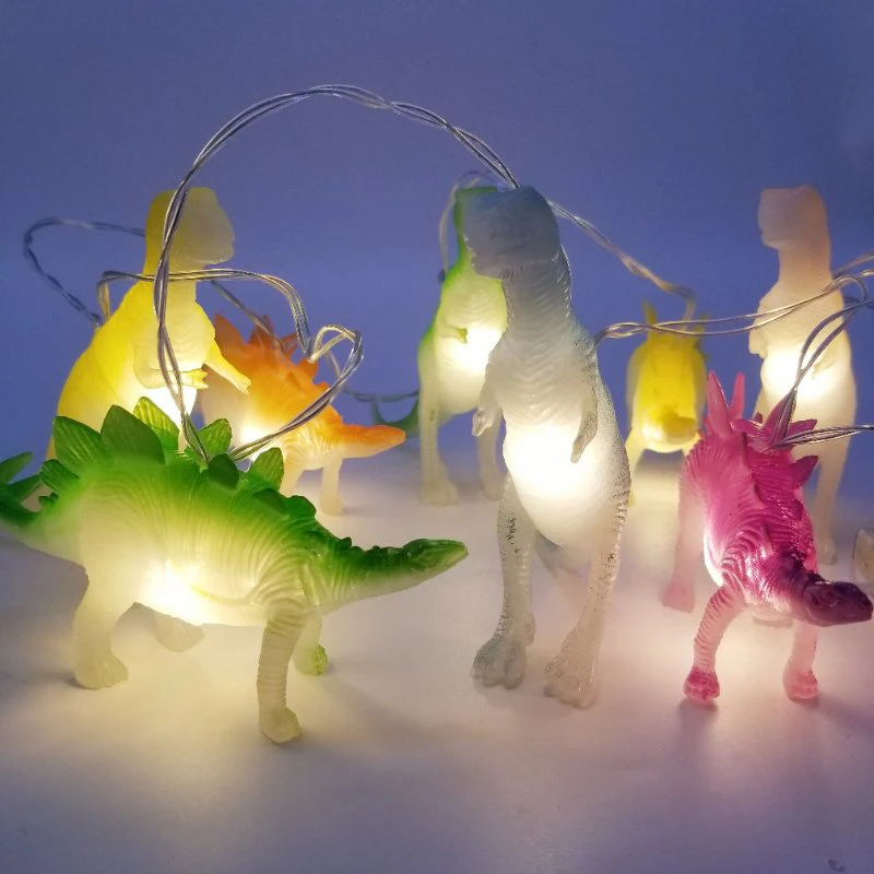 String Lights with Bright Dinosaurs Realistic Looking Dinosaurs Light 8leds Children Gift Plastic Toy Super Fun Dino Li
String Lights with Bright Dinosaurs Realistic Looking Dinosaurs Light 8leds Children Gift Plastic Toy Super Fun Dino Li