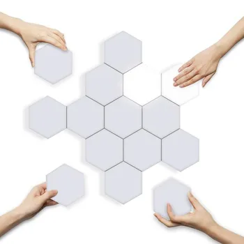 LED Touch Sensor Light Quantum Hexagonal Night Light Wall Light Magnetic Modular Creative Honeycomb Light Home Decor Lamp
LED Touch Sensor Light Quantum Hexagonal Night Light Wall Light Magnetic Modular Creative Honeycomb Light Home Decor Lamp