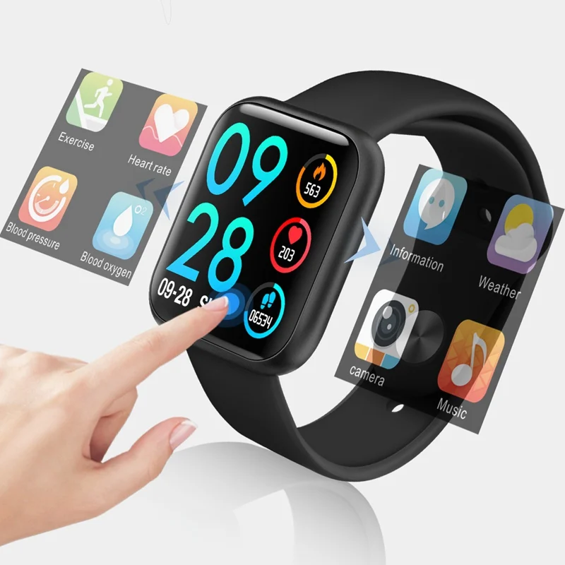 New smart bracelet women full touch 1.3 inch color screen Smart watch heart rate blood pressures monitor sport Smartwatch men
New smart bracelet women full touch 1.3 inch color screen Smart watch heart rate blood pressures monitor sport Smartwatch men