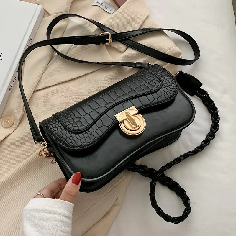 DIINOVIVO Stone pattern Shoulder Bag Vintage Small Bags For Women Lock Chain Crossbody Bag Solid Elegant Handbag Female WHDV1550
DIINOVIVO Stone pattern Shoulder Bag Vintage Small Bags For Women Lock Chain Crossbody Bag Solid Elegant Handbag Female WHDV1550