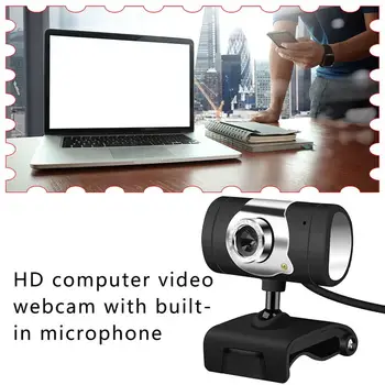 High-Definition Computer Video Camera Conference Video Web Cam Camera Built-In Microphone Customizable Border
High-Definition Computer Video Camera Conference Video Web Cam Camera Built-In Microphone Customizable Border