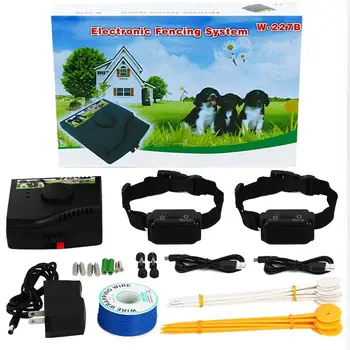 Wireless Electric Fence For Dogs Rechargeable Waterproof Shock Dog Fence Collar Underground Pet Fencing System
Wireless Electric Fence For Dogs Rechargeable Waterproof Shock Dog Fence Collar Underground Pet Fencing System