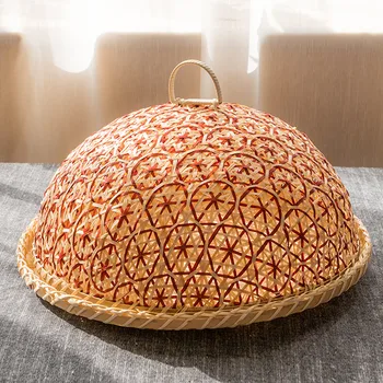 Handmade bamboo fruit wicker basket, bread with lid, round plate, kitchen storage, bread organizer, Natural health WY527
Handmade bamboo fruit wicker basket, bread with lid, round plate, kitchen storage, bread organizer, Natural health WY527