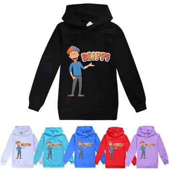 BLiPPi Children Cartoo Hoodies Kids Spring Autumn Hooded Sweatshirt 2020 Baby Boys Girls Fashion Outwear Pullover T-shirt
BLiPPi Children Cartoo Hoodies Kids Spring Autumn Hooded Sweatshirt 2020 Baby Boys Girls Fashion Outwear Pullover T-shirt