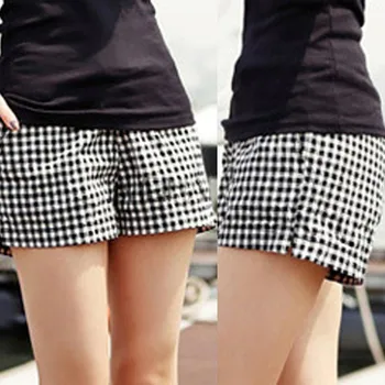 Fashion Women For Jeans Summer High Waist Slim Shorts Wide-leg Trousers Lattice Printing Beach Pants Jeans das senhoras L58
Fashion Women For Jeans Summer High Waist Slim Shorts Wide-leg Trousers Lattice Printing Beach Pants Jeans das senhoras L58