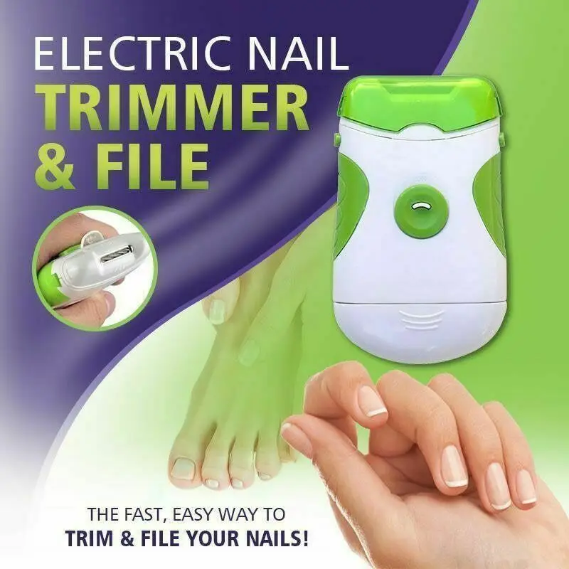 Electric Nail Trimmer Nail File Nail Clippers Relaxed Trim Hand Toe Nails Portable Home Nail Care Tool For Women Men Nail Art
Electric Nail Trimmer Nail File Nail Clippers Relaxed Trim Hand Toe Nails Portable Home Nail Care Tool For Women Men Nail Art