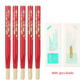 5 Pcs Tebori Pen Manual tattoo pen for permanent makeup pen eyebrow tattoo with 2pcs 12pin blade needle microblading pen 
5 Pcs Tebori Pen Manual tattoo pen for permanent makeup pen eyebrow tattoo with 2pcs 12pin blade needle microblading pen