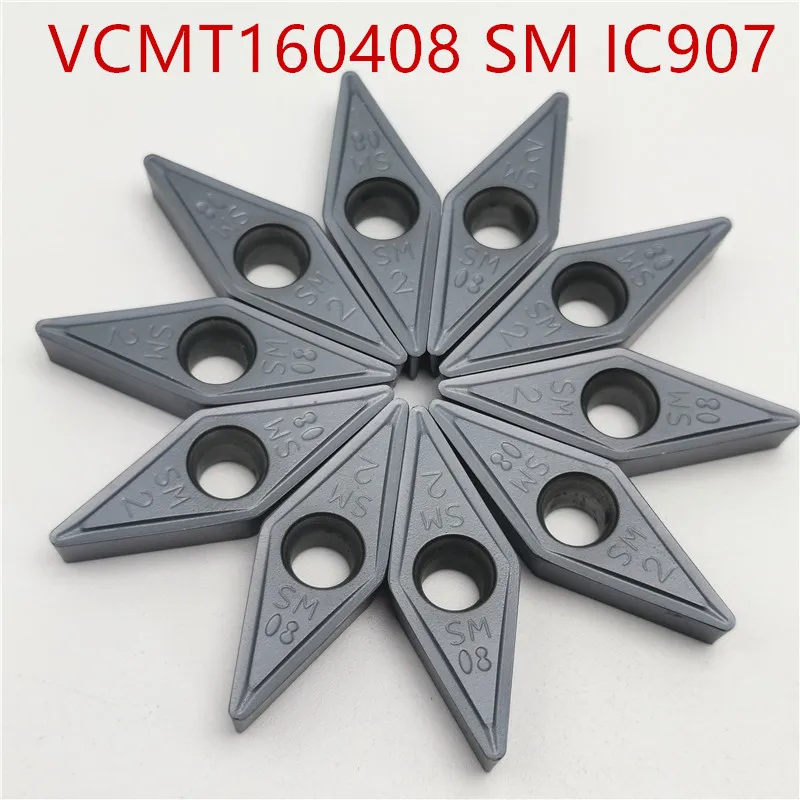 VCMT160408 SM IC908 IC907 VCMT160404 SM IC908 IC907 Carbide insert turning tool lathe cutter milling cutter CNC cutting tool
VCMT160408 SM IC908 IC907 VCMT160404 SM IC908 IC907 Carbide insert turning tool lathe cutter milling cutter CNC cutting tool