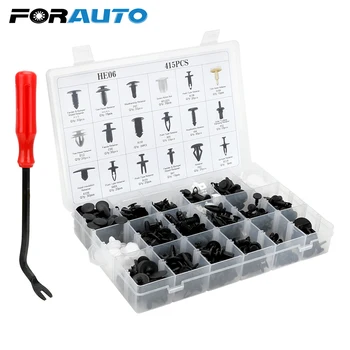 FORAUTO 415Pcs/set Auto Fastener Rivet Trim Bumper Clip Plastic Buckle For Toyota Camry Honda Ford Suzuki Car Auto Push Pin
FORAUTO 415Pcs/set Auto Fastener Rivet Trim Bumper Clip Plastic Buckle For Toyota Camry Honda Ford Suzuki Car Auto Push Pin
