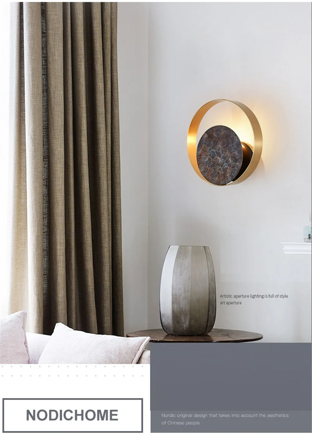 Nordic Modern LED Wall Lamp Loft Decor Sconce Wall Lights Iron Gold Black Bedside Wall Lamp Home Lighting Indoor Luminaire (16)
