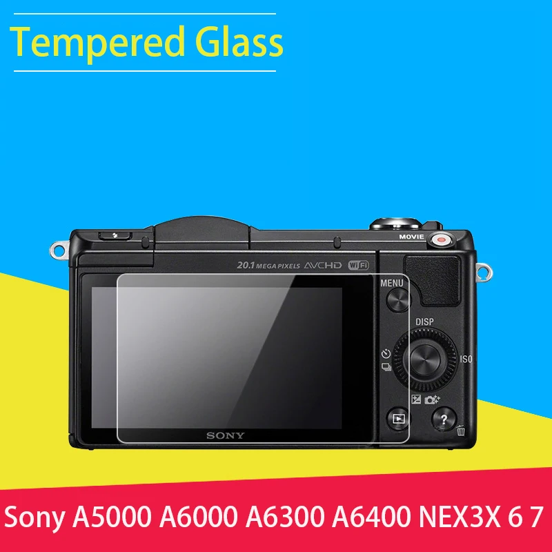 Screen Protector Tempered Glass LCD Film For Sony A6600 A6500 A6400 A6300 A6000 A5100 A5000 NEX 3N 6 7
Screen Protector Tempered Glass LCD Film For Sony A6600 A6500 A6400 A6300 A6000 A5100 A5000 NEX 3N 6 7