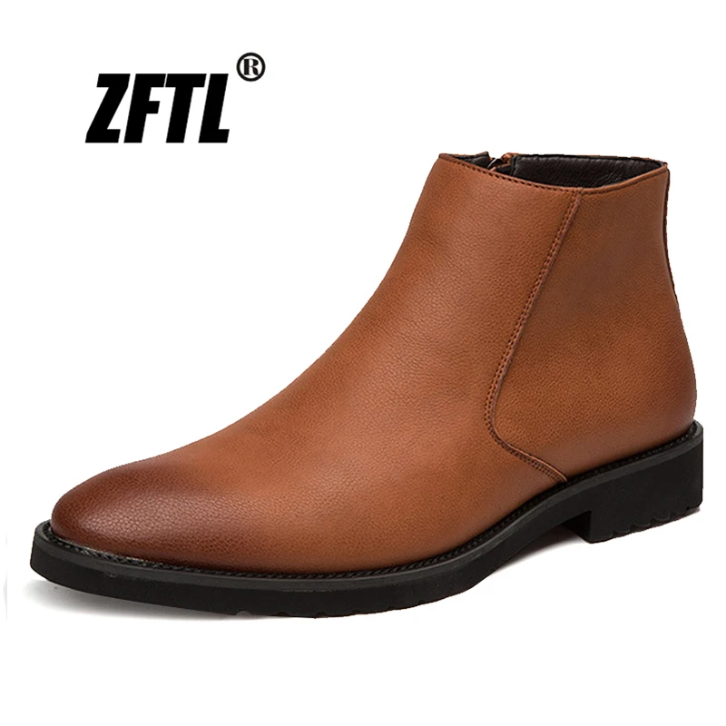ZFTL men's ankle boots large size man Chelsea slip-on boots male Heighten Boots British Martins boots male leather ankle boots
ZFTL men's ankle boots large size man Chelsea slip-on boots male Heighten Boots British Martins boots male leather ankle boots