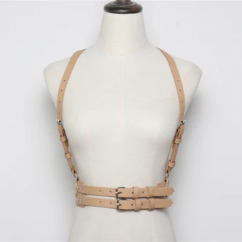Sexy Belt Female Slim Leather Belts For Women Harness Body Bondage Waist Belt Straps Adjustable Buckle Garter Waistband
Sexy Belt Female Slim Leather Belts For Women Harness Body Bondage Waist Belt Straps Adjustable Buckle Garter Waistband
