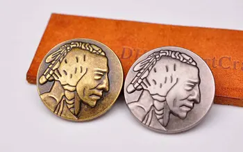 10X 30*30mm Antique Brass/Silver Western Half Dallor Nickle Indian Head Coin Concho For Saddles Headstall Bridle Leathercraft
10X 30*30mm Antique Brass/Silver Western Half Dallor Nickle Indian Head Coin Concho For Saddles Headstall Bridle Leathercraft