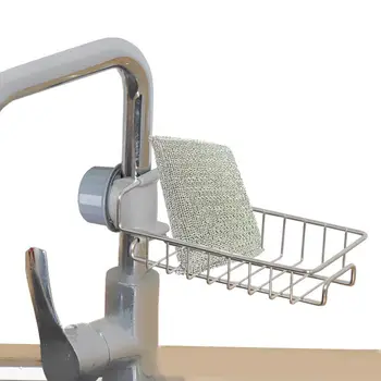 Faucet Rack Kitchen Storage 1PC Hot Sale Sponge Dish Stainless Steel Faucet Shelf Storage Rack Drain Rack Cloth Finishing Rack
Faucet Rack Kitchen Storage 1PC Hot Sale Sponge Dish Stainless Steel Faucet Shelf Storage Rack Drain Rack Cloth Finishing Rack