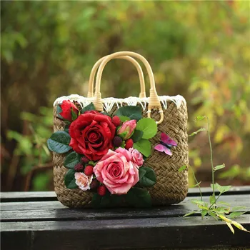 Angelatracy 2019 New Arrival Staw Bag Butterfly Mori Knitting Hard Simulation FlowerBeach Seaside Holiday Summer Handbag Totes
Angelatracy 2019 New Arrival Staw Bag Butterfly Mori Knitting Hard Simulation FlowerBeach Seaside Holiday Summer Handbag Totes