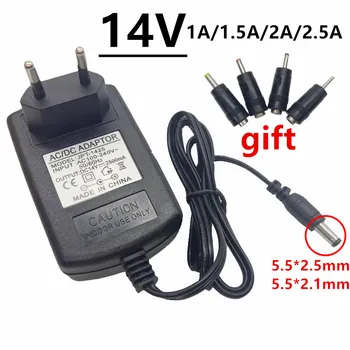 14V Universal AU UK EU US Plug Power Adapter DC 14volt 14 V 2500mA Adaptor Power Switching Supply 1A 1.5A 2A 2.5A ac/dc adaptor
14V Universal AU UK EU US Plug Power Adapter DC 14volt 14 V 2500mA Adaptor Power Switching Supply 1A 1.5A 2A 2.5A ac/dc adaptor