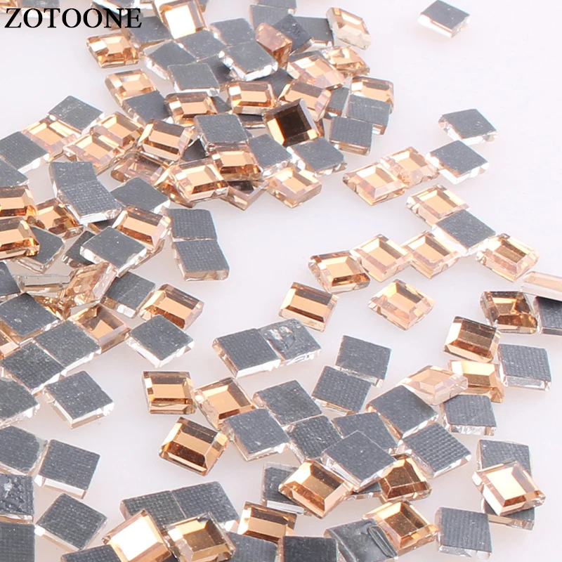 ZOTOONE Square Rhinestones Flatback Glass Crystals Stones Hot Fix Nail Rhinestone Iron On Strass Beads For DIY Clothes Crafts E
ZOTOONE Square Rhinestones Flatback Glass Crystals Stones Hot Fix Nail Rhinestone Iron On Strass Beads For DIY Clothes Crafts E