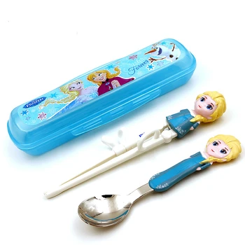 2pcs Frozen Princess Spoon Learning Chopsticks Set Baby Feeding Soup Spoon Children Cartoon Tableware Aisha Snow White Set
2pcs Frozen Princess Spoon Learning Chopsticks Set Baby Feeding Soup Spoon Children Cartoon Tableware Aisha Snow White Set