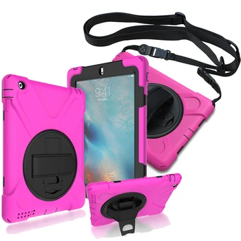Shock proof Hybrid case For iPad 2 3 4 stand cover iPad2 iPad3 iPad4 protector bag with hand rope Shoulder Strap
Shock proof Hybrid case For iPad 2 3 4 stand cover iPad2 iPad3 iPad4 protector bag with hand rope Shoulder Strap