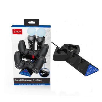 For PS4 Controller Charging Dock Station 4 Charger Stand with Status Display Screen for Play-Station 4/PS-Move
For PS4 Controller Charging Dock Station 4 Charger Stand with Status Display Screen for Play-Station 4/PS-Move