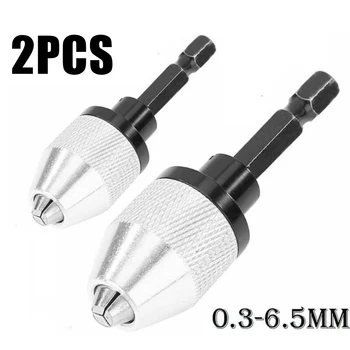 2PCS Keyless Chuck Conversion Hex Shank Adapter Drill Bit Quick Change Driver Drill Bits Keyless Drills Chuck Adapter
2PCS Keyless Chuck Conversion Hex Shank Adapter Drill Bit Quick Change Driver Drill Bits Keyless Drills Chuck Adapter