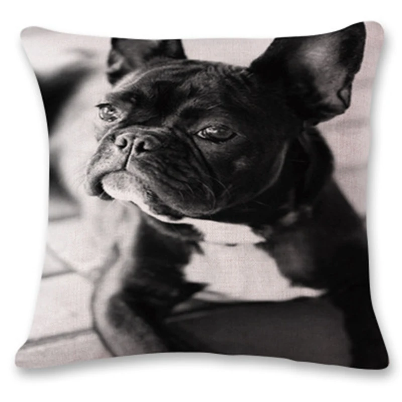 Let's Make 1PC Linen Pillow Cover Bulldog Dog Printed Home Textile 45x45cm Cushion Cover Sofa Cushion Decorative Linen Cover
Let's Make 1PC Linen Pillow Cover Bulldog Dog Printed Home Textile 45x45cm Cushion Cover Sofa Cushion Decorative Linen Cover
