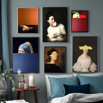 Wall Art Canvas Painting World Famous Painting Funny Graffiti Nordic Posters And Prints Wall Pictures For Living Room Decor
Wall Art Canvas Painting World Famous Painting Funny Graffiti Nordic Posters And Prints Wall Pictures For Living Room Decor