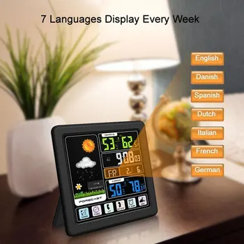 Plastic Creative Multifunction Wireless Weather Station Digital Alarm Clock Thermometer Clock Wake Up Projector
Plastic Creative Multifunction Wireless Weather Station Digital Alarm Clock Thermometer Clock Wake Up Projector