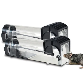 Smart Humane Live Mouse Trap No Kill Animal Pet Control Cage Reusable Mice Rodent Catcher Automatic Lock Mousetrap Rat Traps
Smart Humane Live Mouse Trap No Kill Animal Pet Control Cage Reusable Mice Rodent Catcher Automatic Lock Mousetrap Rat Traps
