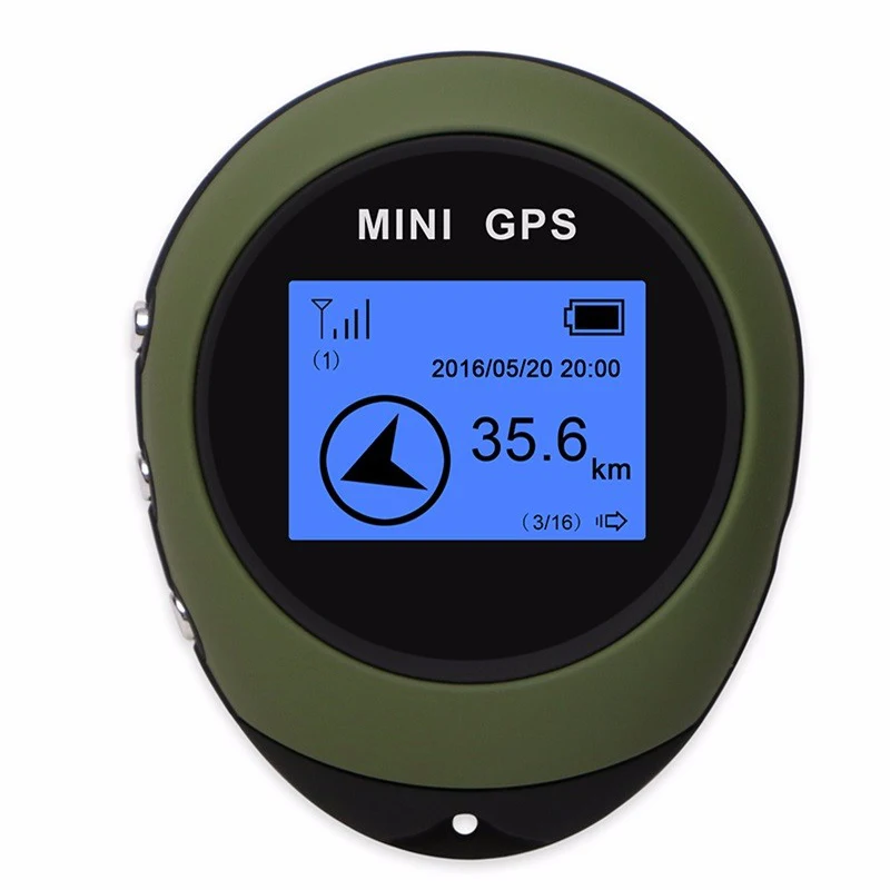Миниатюрный GPS-трекер YASOKRO локатор ручной навигационный приемник зарядка через USB