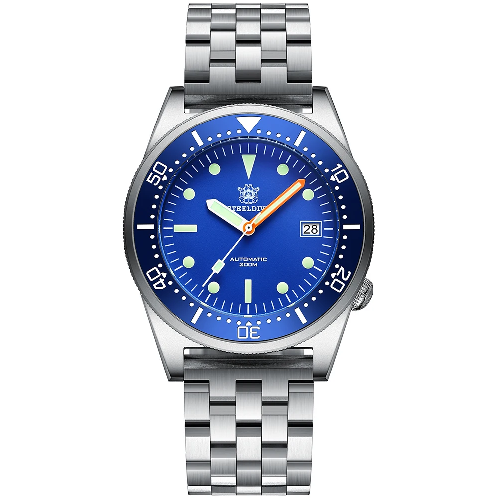 STEELDIVE Mens Diver Watches Automatic Watch Diving 200m Waterproof Mechanical Wristwatch Super Luminous Sapphire Ceramiz Bezel
STEELDIVE Mens Diver Watches Automatic Watch Diving 200m Waterproof Mechanical Wristwatch Super Luminous Sapphire Ceramiz Bezel