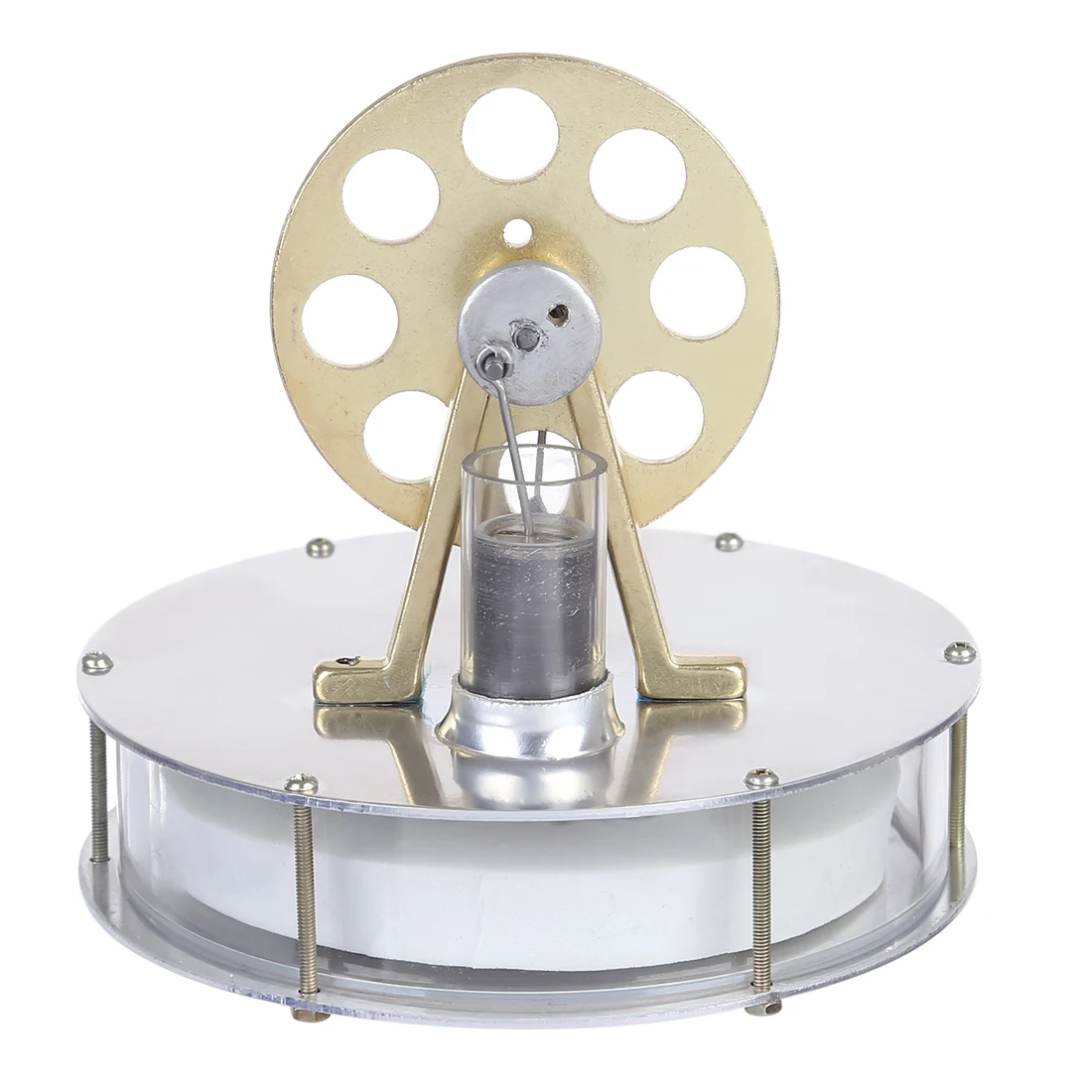 Low Temperature Engine Model Stirling Engine Motor Kit Steam Heat Education Model for Home Cafe Decor Items 2019 Present Gift