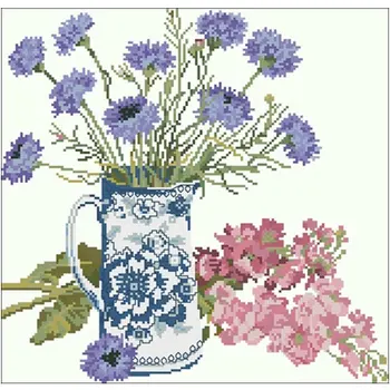 Unrefined flowers patterns Counted Cross Stitch 11CT 14CT 18CT DIY Chinese Cross Stitch Kits Embroidery Needlework Sets
Unrefined flowers patterns Counted Cross Stitch 11CT 14CT 18CT DIY Chinese Cross Stitch Kits Embroidery Needlework Sets