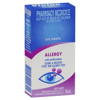 Allergy Eye Drops 15MLRelieves allergic itching and pain, Red Allergy
Allergy Eye Drops 15MLRelieves allergic itching and pain, Red Allergy