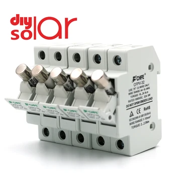 5PCS/LOT Solar Fuse Holder with Fuse 30 20 15 10 5 A AMP 10*38mm Solar PV Fusible BAT Voltage Fuses Protection For Solar System
5PCS/LOT Solar Fuse Holder with Fuse 30 20 15 10 5 A AMP 10*38mm Solar PV Fusible BAT Voltage Fuses Protection For Solar System