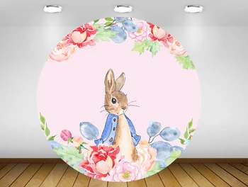 Round Circle Background Backdrop Rabbit Flower Baby Shower Kids Birthday Party Decor Candy Table Banner Fabric
Round Circle Background Backdrop Rabbit Flower Baby Shower Kids Birthday Party Decor Candy Table Banner Fabric